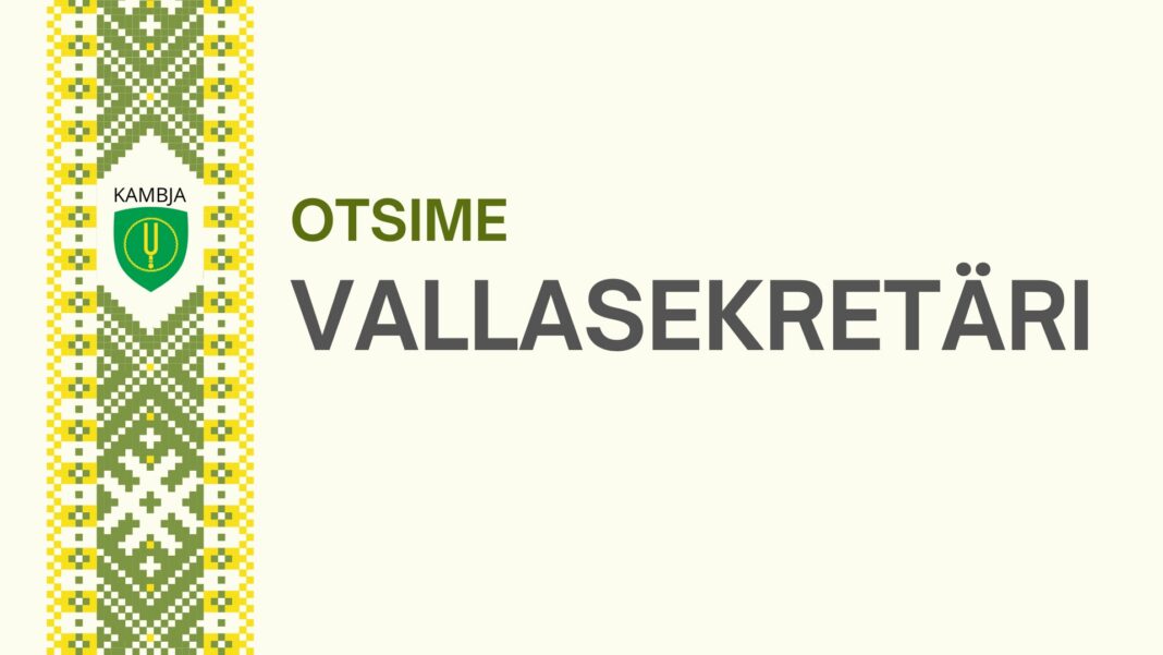 otsime_vallasekretari