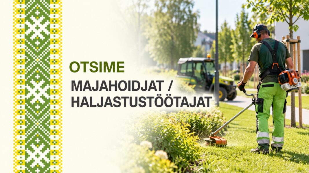 Otsime majahoidjaid ja haljastustöötajaid